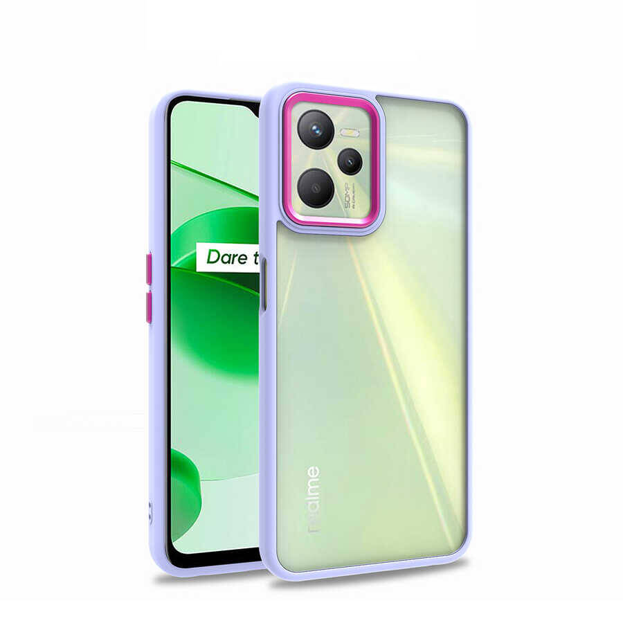 Realme C35 Kılıf Zore Flora Kapak - 3