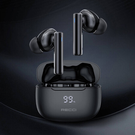 Recci REP-W77 Warrior ANC Özellikli TWS Wireless 5.3 Bluetooth Kulaklık - 3