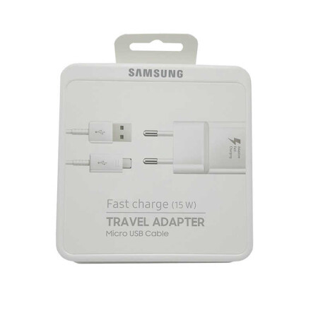 Samsung Fast Charge Travel Adaptör 15W Orjinal Hızlı Şarj Seti - 2