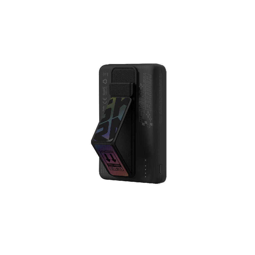 SkinArma Kira Kobai Holografik Tasarımlı Standlı Wireless ve PD Hızlı Şarj Özellikli Powerbank 15W 10000mAh - 4