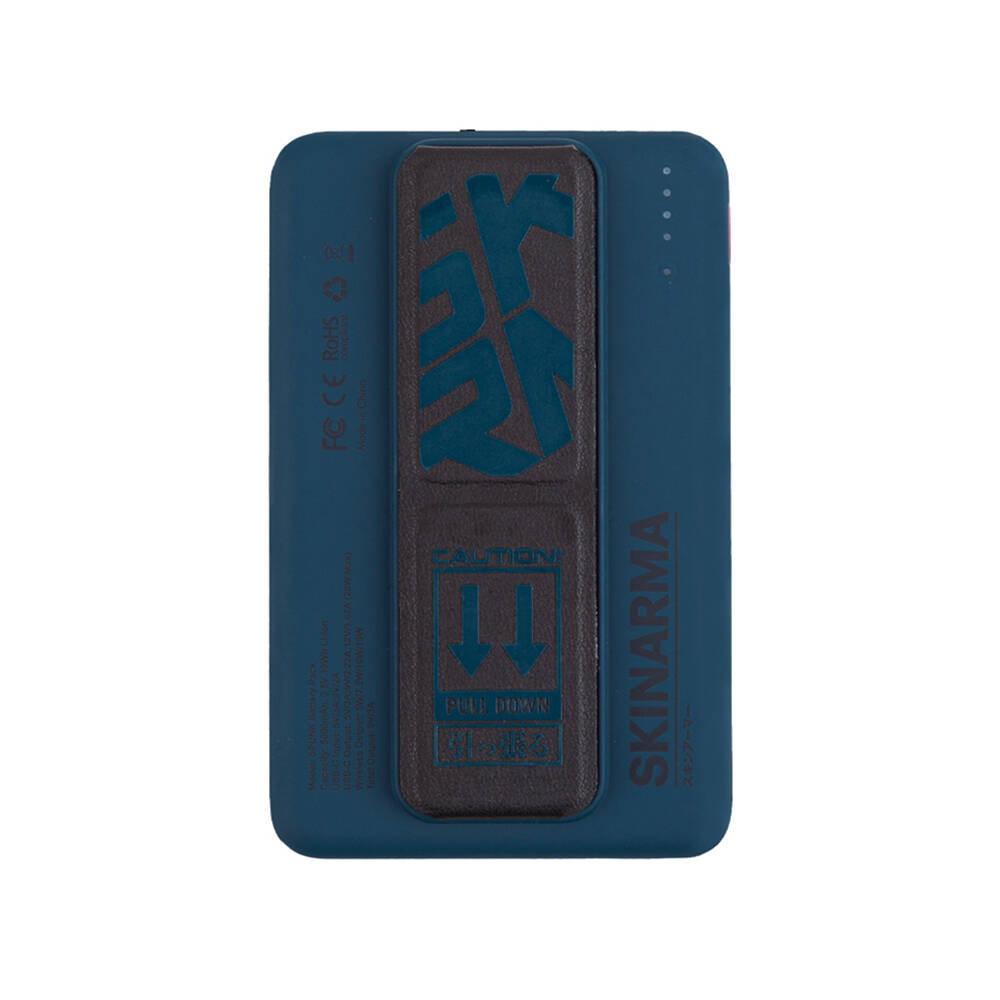 SkinArma Spunk Taşınabilir Wireless Şarj ve PD Hızlı Şarj Özellikli Powerbank 15W 5000mAh - 2