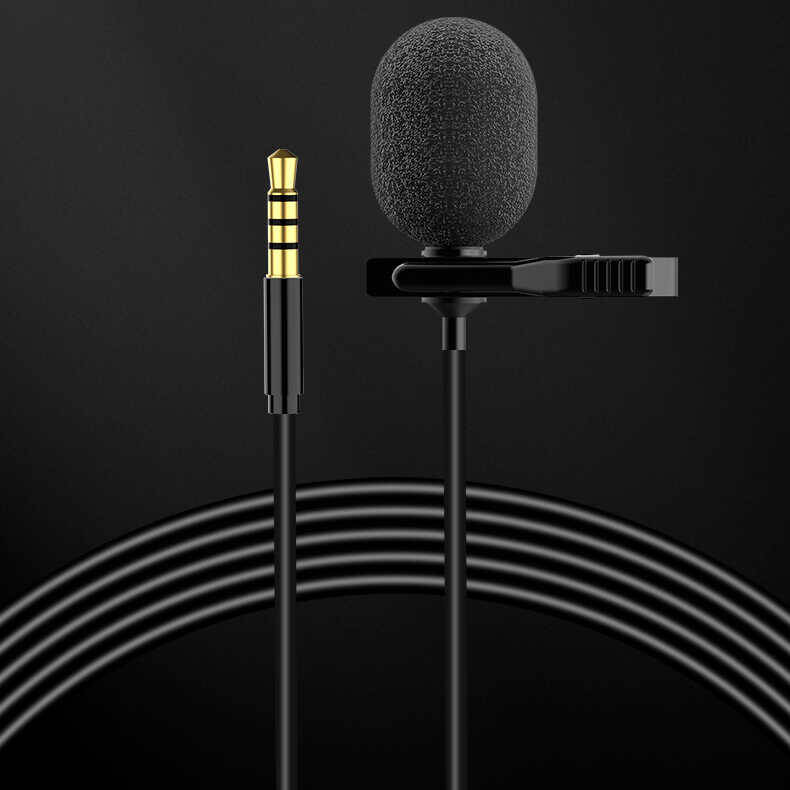 Soaiy MK3 3.5mm Canlı Yayın Yaka Mikrofonu - 4