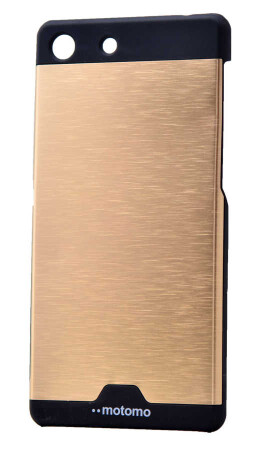 Sony Xperia M5 Kılıf Zore Metal Motomo Kapak - 5