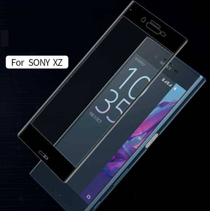 Sony Xperia XZ Zore Ekranı Tam Kaplayan Düz Cam Koruyucu - 3