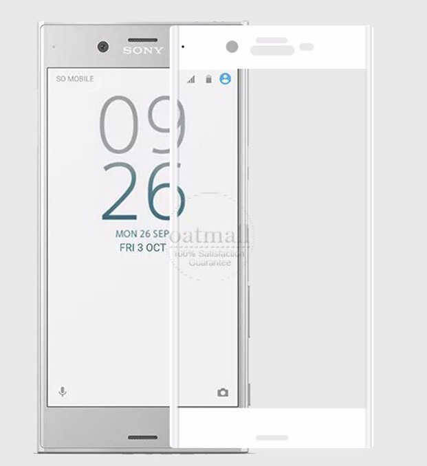 Sony Xperia XZ1 Zore Ekranı Tam Kaplayan Düz Cam Koruyucu - 2