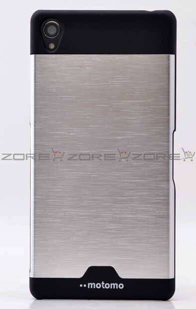 Sony Xperia Z4 Kılıf Zore Metal Motomo Kapak - 1