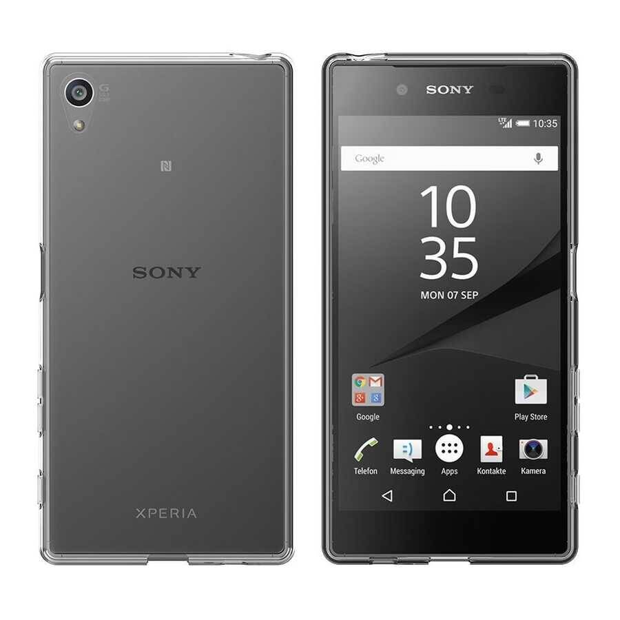 Sony Xperia Z5 Premium Kılıf Zore Süper Silikon Kapak - 3