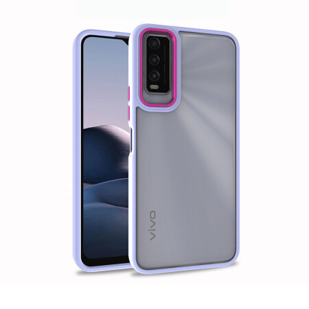 Vivo Y11S Kılıf Zore Flora Kapak - 3