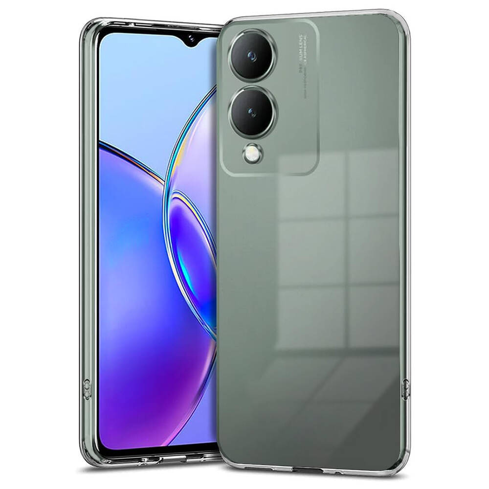 Vivo Y17S Kılıf Zore Süper Silikon Kapak - 2