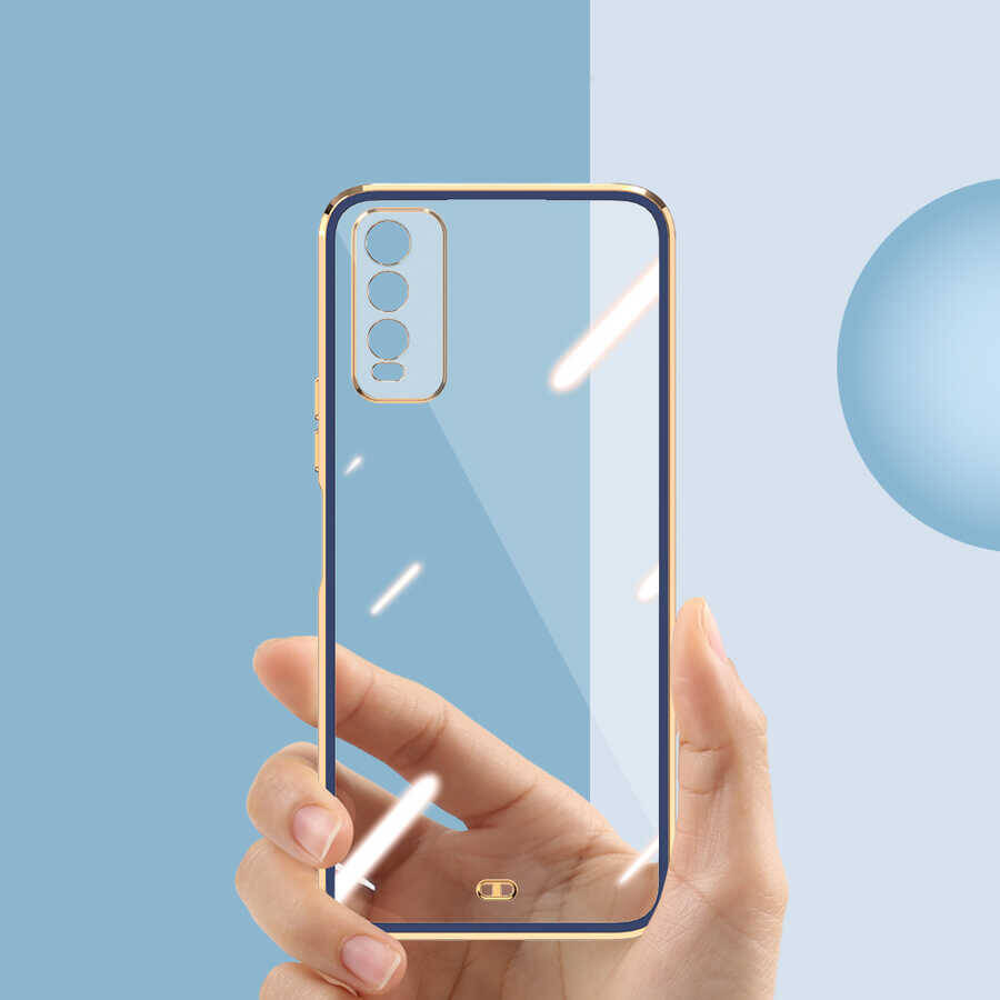 Vivo Y20 Kılıf Zore Voit Clear Kapak - 11