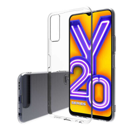 Vivo Y20S Kılıf Zore Süper Silikon Kapak - 2