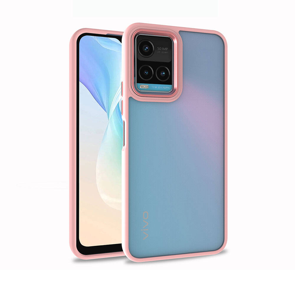 Vivo Y21S Kılıf Zore Flora Kapak - 1