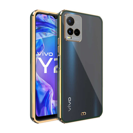 Vivo Y21S Kılıf Zore Voit Clear Kapak - 1