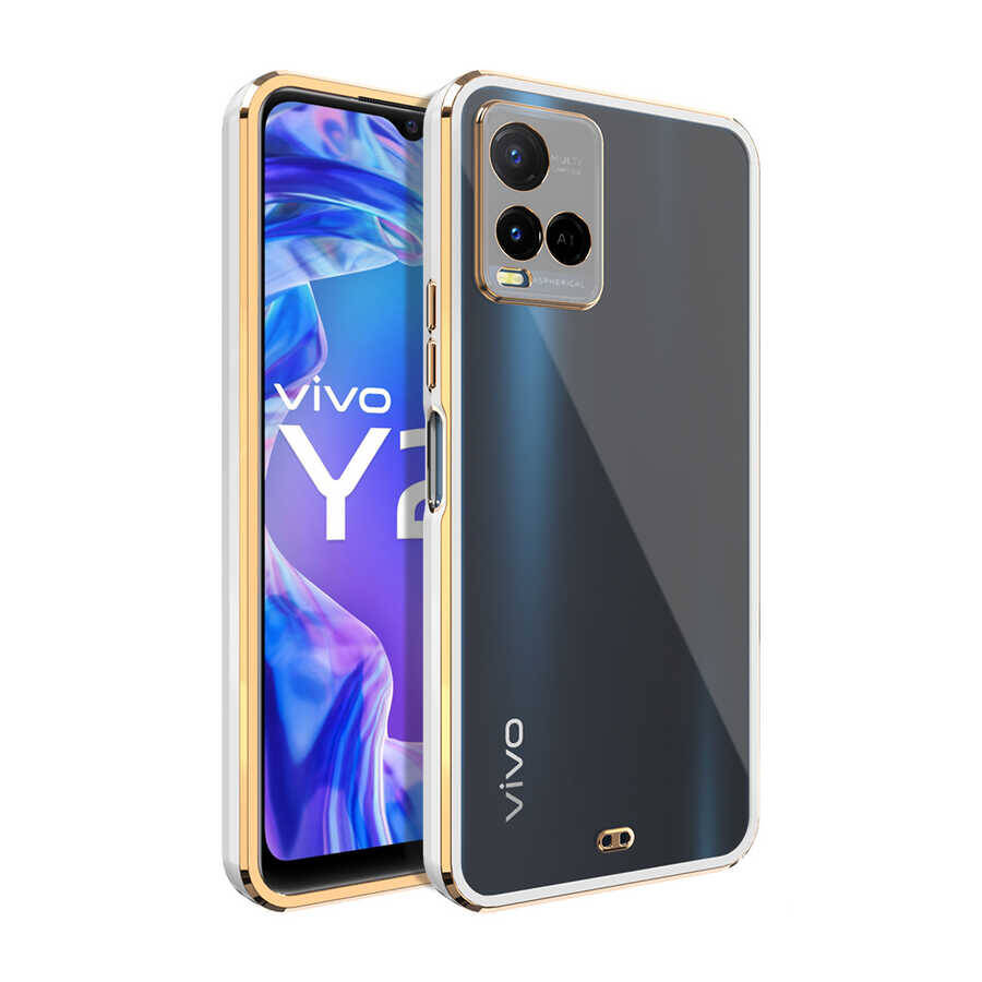 Vivo Y32 Kılıf Zore Voit Clear Kapak - 3