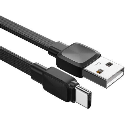 Wiwu Bravo Wİ-C003 Yassı Tasarım Type-C Usb Kablo 1M - 6