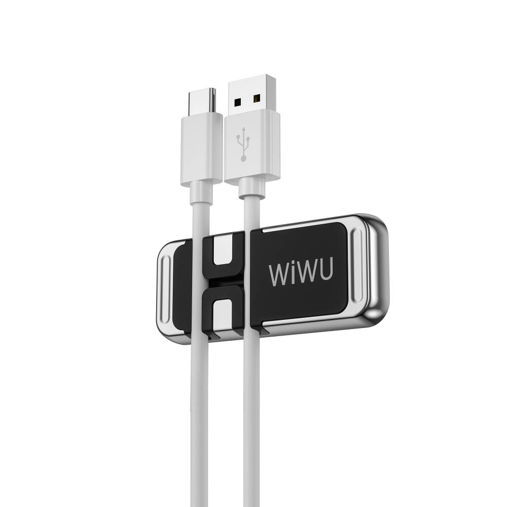 Wiwu CH011 Kablo Düzenleyicili Magnetik Düz Zemin Versiyon Araç Telefon Tutucu - 2
