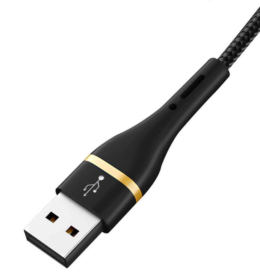 Wiwu ED-105 2 in 1 USB A- Type-C to Lightning Elite Data Kablo - 12