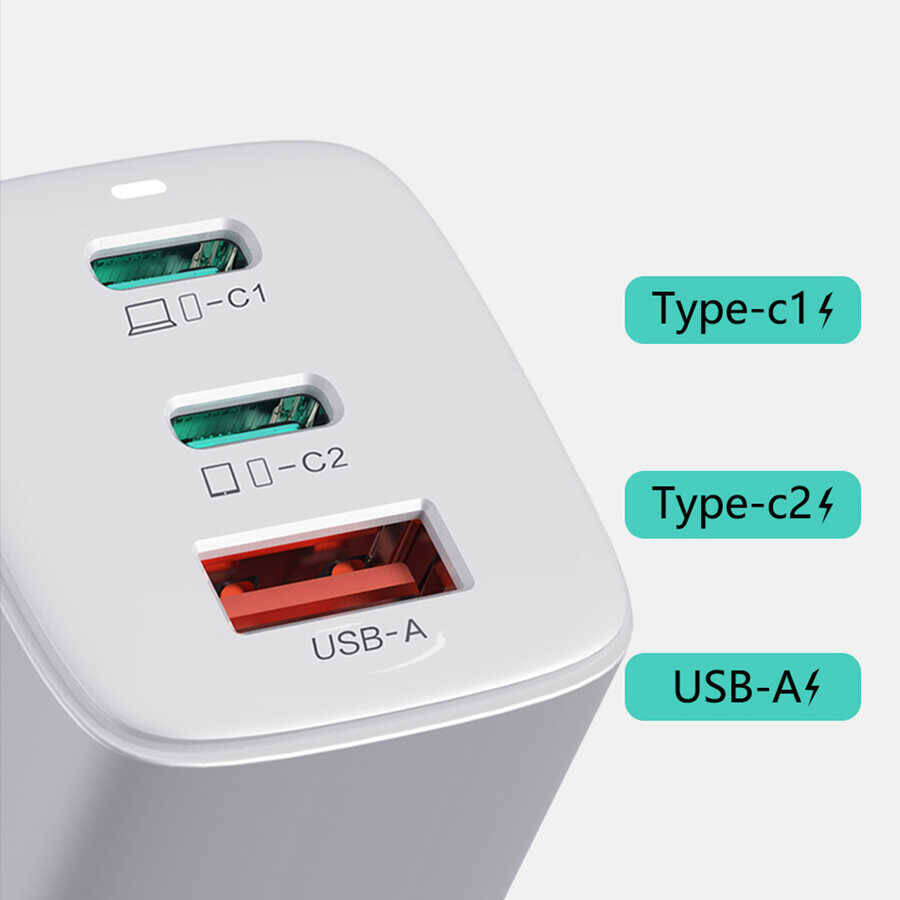 Wiwu Gan Tech GTC6521-65W Power Adaptör - 6