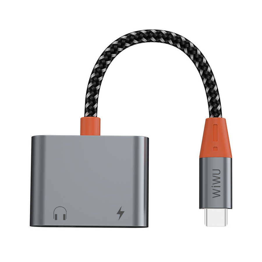 Wiwu LT10 Type-C To 3.5mm Aux Çevirici Ses Adaptörü - 3