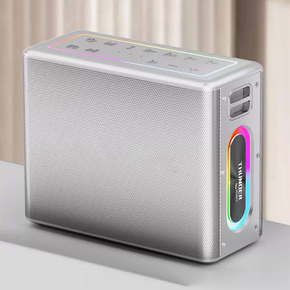 Wiwu P19 Thunder Bluetooth Speaker Hoparlör ve Karaoke Bluetooth Çift Mikrofon - 18