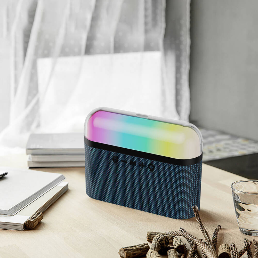 Wiwu P60 RGB Led Işıklı Thunder Wireless Bluetooth Speaker Hoparlör - 3