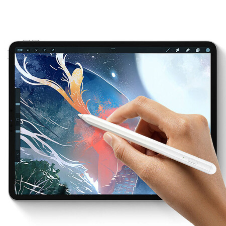 Wiwu Pencil D Aktif Kapasitif Basınçlı Universal Palm-Rejection Özellikli Dokunmatik Stylus Kalem - 8