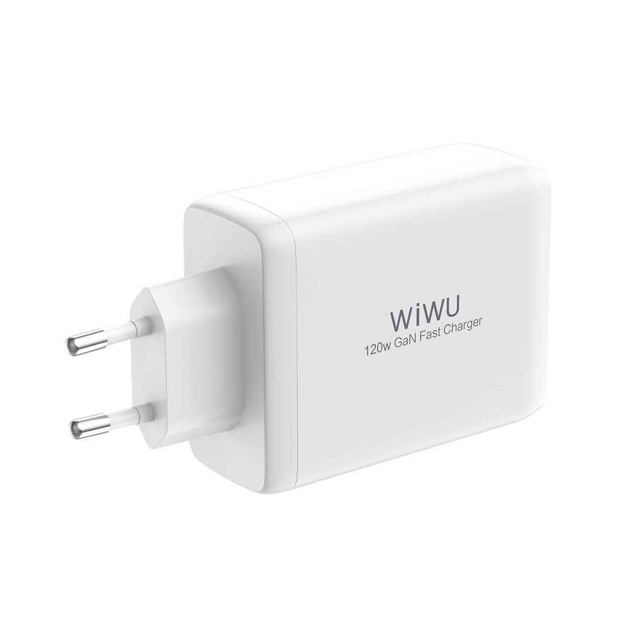 Wiwu TR257-AEU Mini Gan Tech 120W Power Adaptör - 4