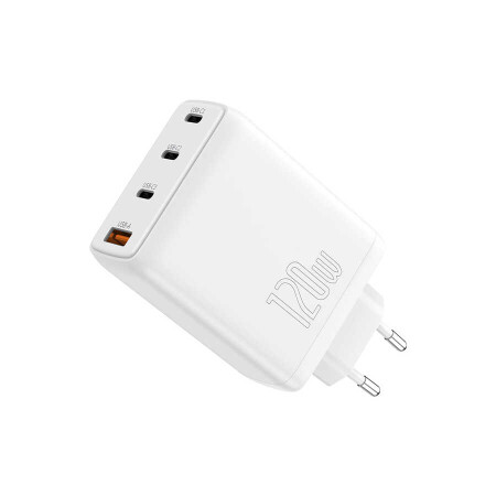 Wiwu TR257-AEU Mini Gan Tech 120W Power Adaptör - 1