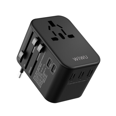 Wiwu UA-303 Çoklu Universal TRUSUKAUSEU Uyumlu Şarj Adaptörü 18W - 2