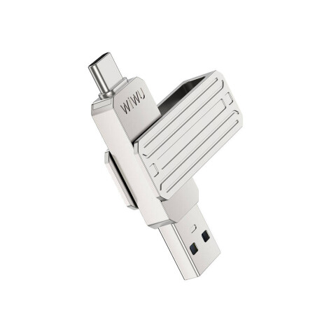 Wiwu Wi-FD001 3in1 USB3.2 Sürücü Disk USB-A + Lightning + Type-C OTG 256 GB - 8