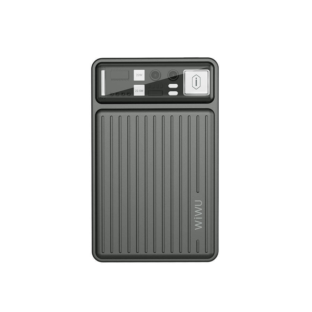 Wiwu Wi-P004 Trunk Serisi Type-C Lightning Çıkışlı Taşınabilir Powerbank PD 22.5W 10000mAh - 1