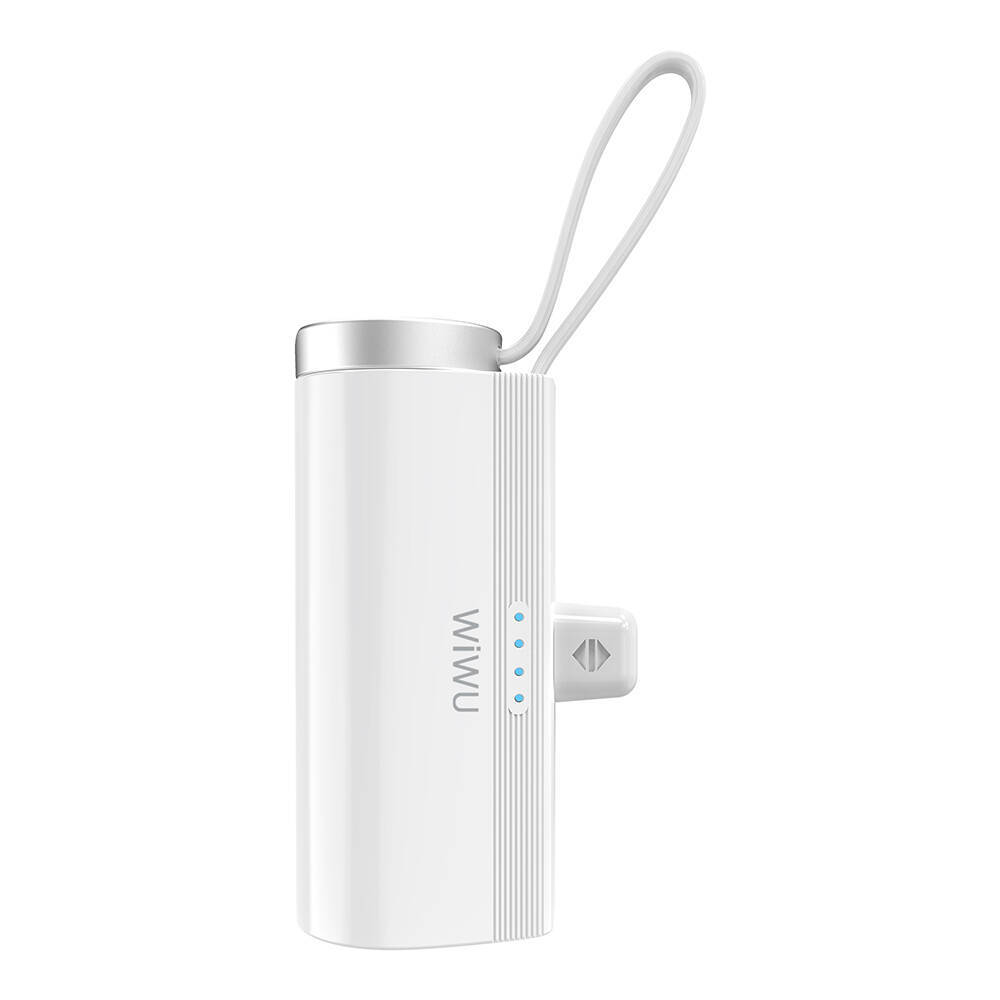 Wiwu Wi-W026 Capsule Serisi 2in1 Mini Taşınabilir Standlı Askılı Type-C PD Powerbank 5000mAh - 1