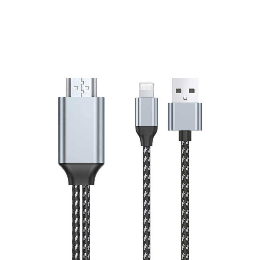 Wiwu X7L Lightning to HDMI Kablo - 2