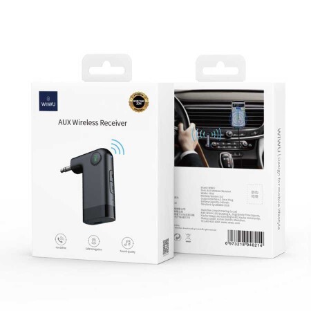 Wiwu YP-05 Bluetooth Receiver Kablosuz Ses Alıcısı - 7