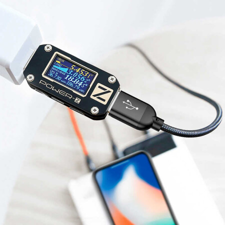 Wiwu YZ100 Dual Lightning + Micro Usb Kablo - 3