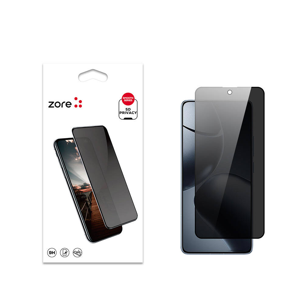 Xiaomi 14T Pro Zore New 5D Privacy Temperli Ekran Koruyucu - 4