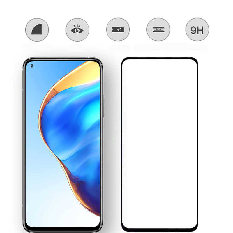 Xiaomi Mi 10T Pro 5G Zore Kenarları Kırılmaya Dayanıklı Cam Ekran Koruyucu - 5