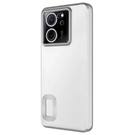 Xiaomi Mi 13T Pro Kılıf Kamera Korumalı Logo Gösteren Zore Omega Kapak - 10