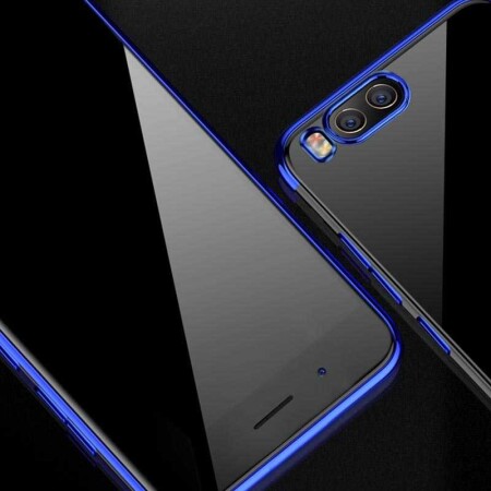 Xiaomi Mi 6 Kılıf Zore Dört Köşeli Lazer Silikon Kapak - 10