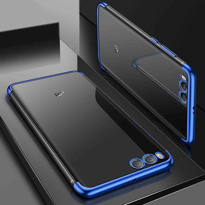 Xiaomi Mi 6 Kılıf Zore Dört Köşeli Lazer Silikon Kapak - 3