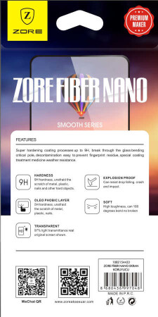 Xiaomi Mi 6 Zore Fiber Nano Ekran Koruyucu - 2