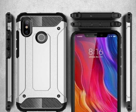 Xiaomi Mi 6X Kılıf Zore Crash Silikon Kapak - 8