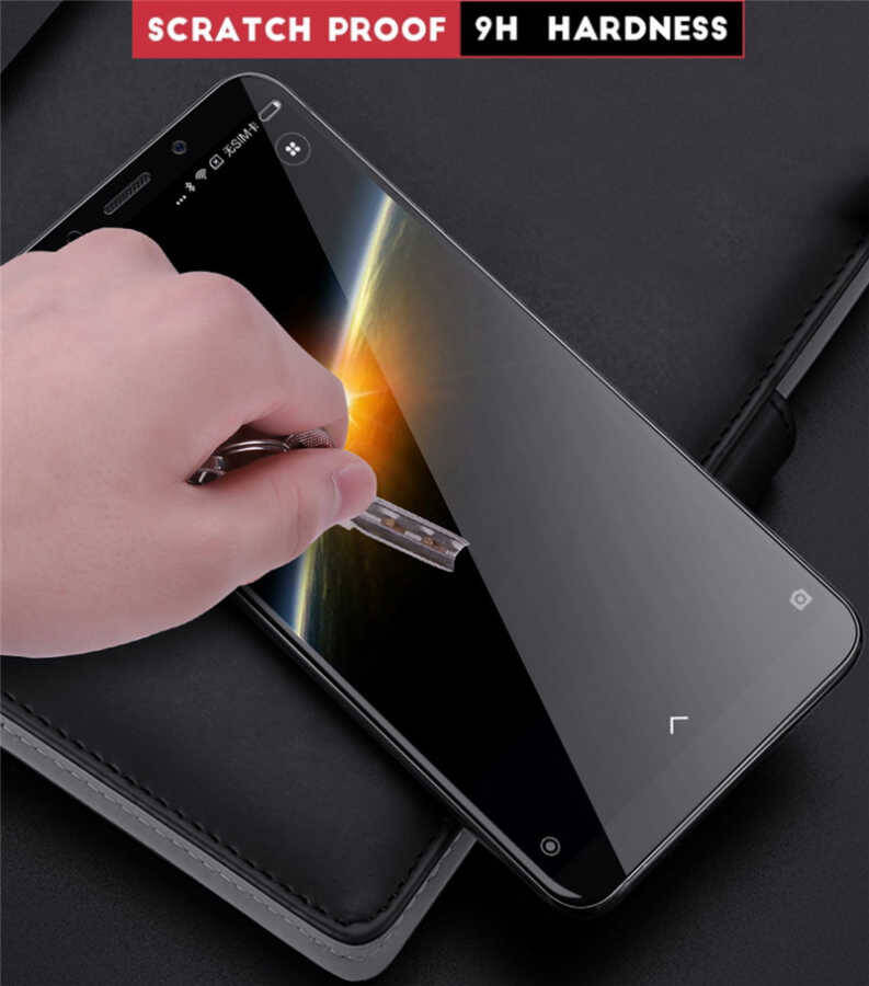 Xiaomi Mi 6X Zore Kenarları Kırılmaya Dayanıklı Cam Ekran Koruyucu - 4