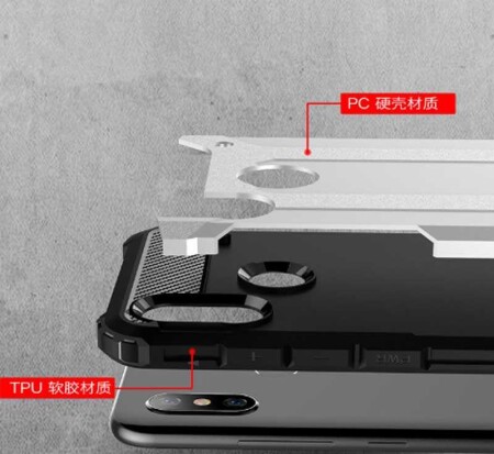 Xiaomi Mi 8 Kılıf Zore Crash Silikon Kapak - 10