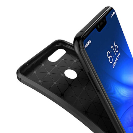 Xiaomi Mi 8 Lite Kılıf Zore Negro Silikon Kapak - 23