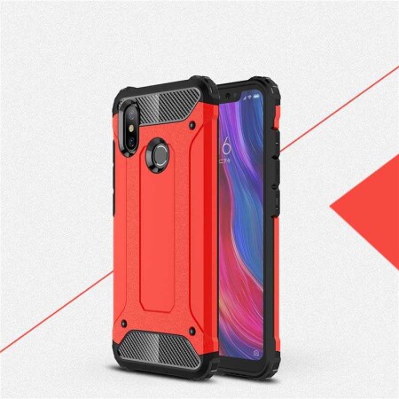 Xiaomi Mi 8 SE Kılıf Zore Crash Silikon Kapak - 10