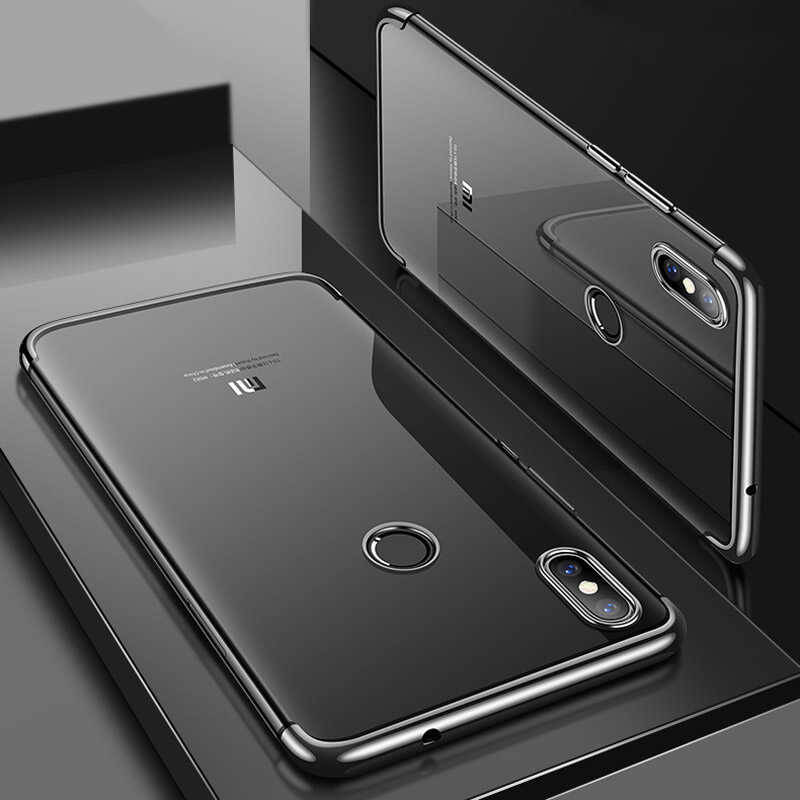 Xiaomi Mi 8 SE Kılıf Zore Dört Köşeli Lazer Silikon Kapak - 6