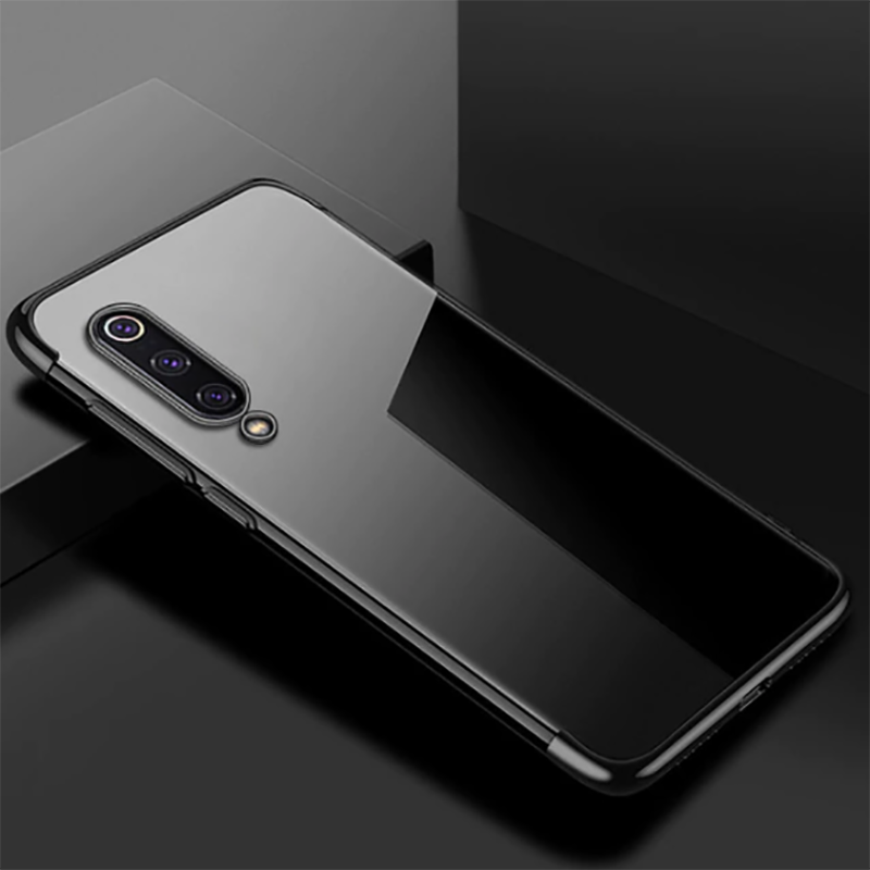 Xiaomi Mi 9 Lite Kılf Zore Dört Köşeli Lazer Silikon Kapak - 6