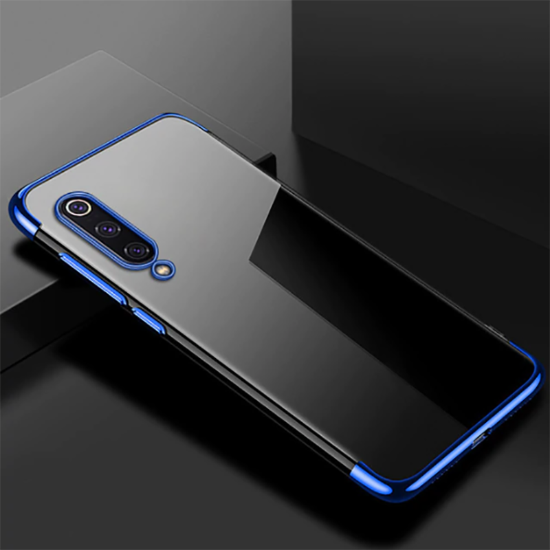 Xiaomi Mi 9 Lite Kılf Zore Dört Köşeli Lazer Silikon Kapak - 3