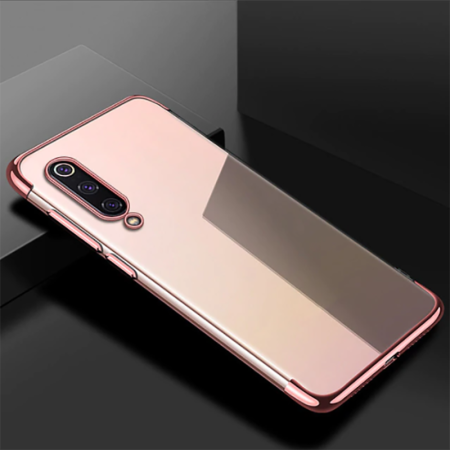 Xiaomi Mi 9 Lite Kılf Zore Dört Köşeli Lazer Silikon Kapak - 2